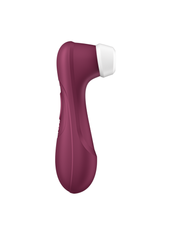 Stimulateur de clitoris 2 embouts avec techonologie Liquid Air Pro 2 Generation 3 rouge USB Satisfyer - CC597814